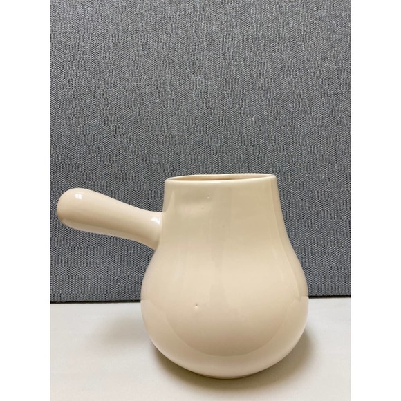 Rae Dunn Artisan Collection by Magenta HOT COCOA pitcher with handle and spout - Picture 2 of 7